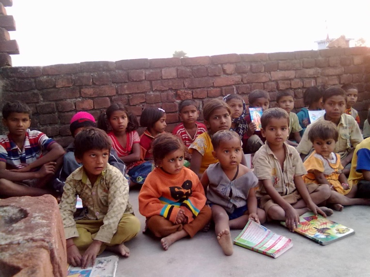 Children at creche centre
